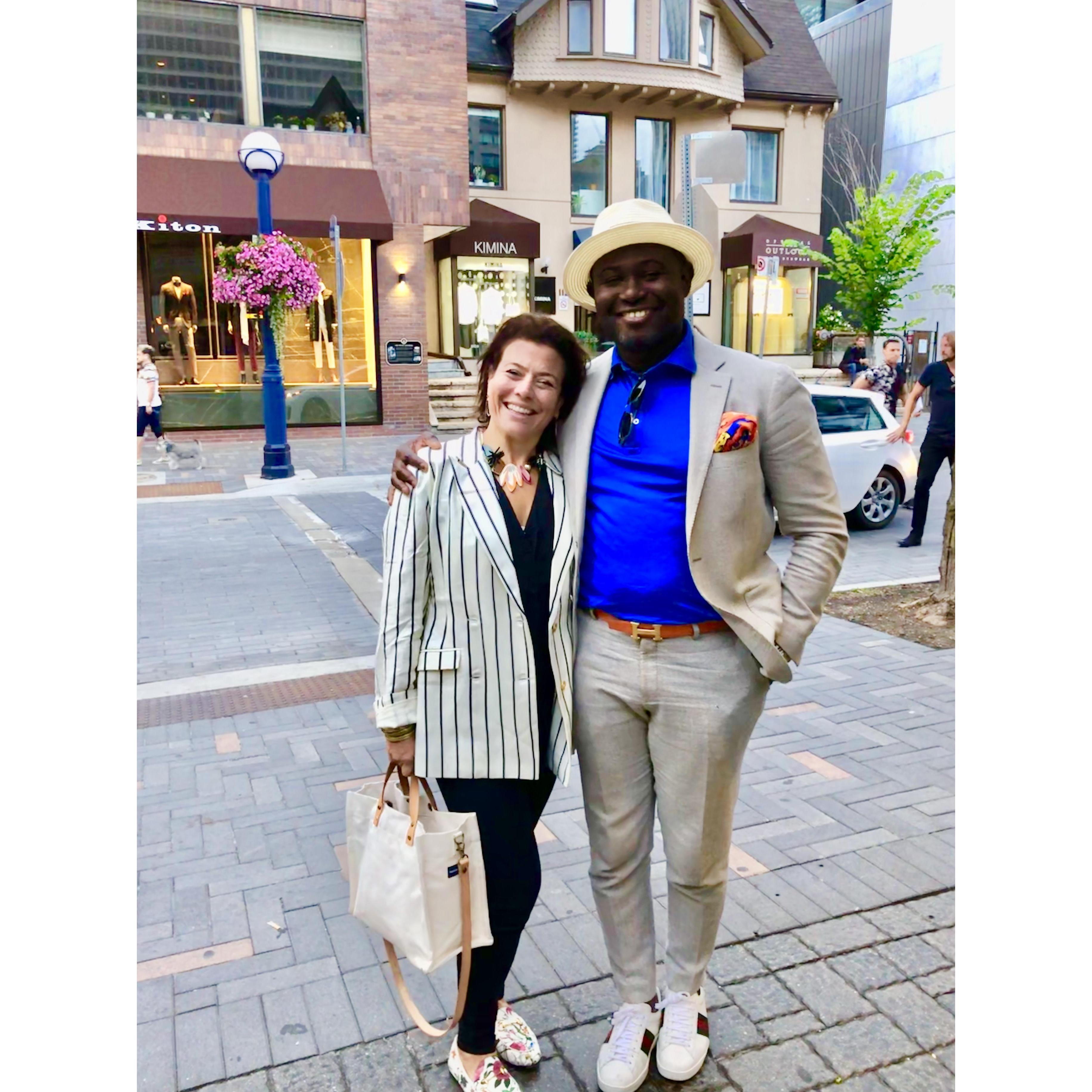 Summer in Yorkville, Toronto