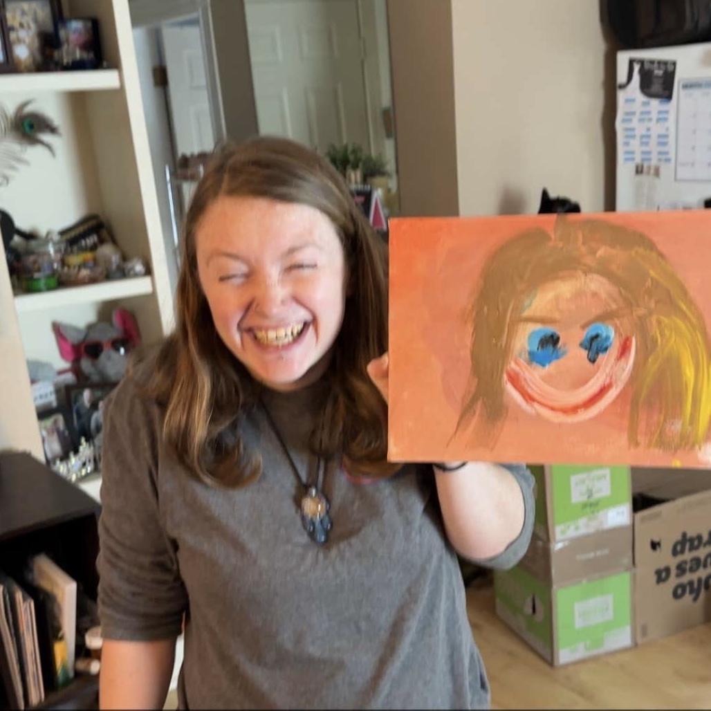 Dave’s portrait of Bonnie