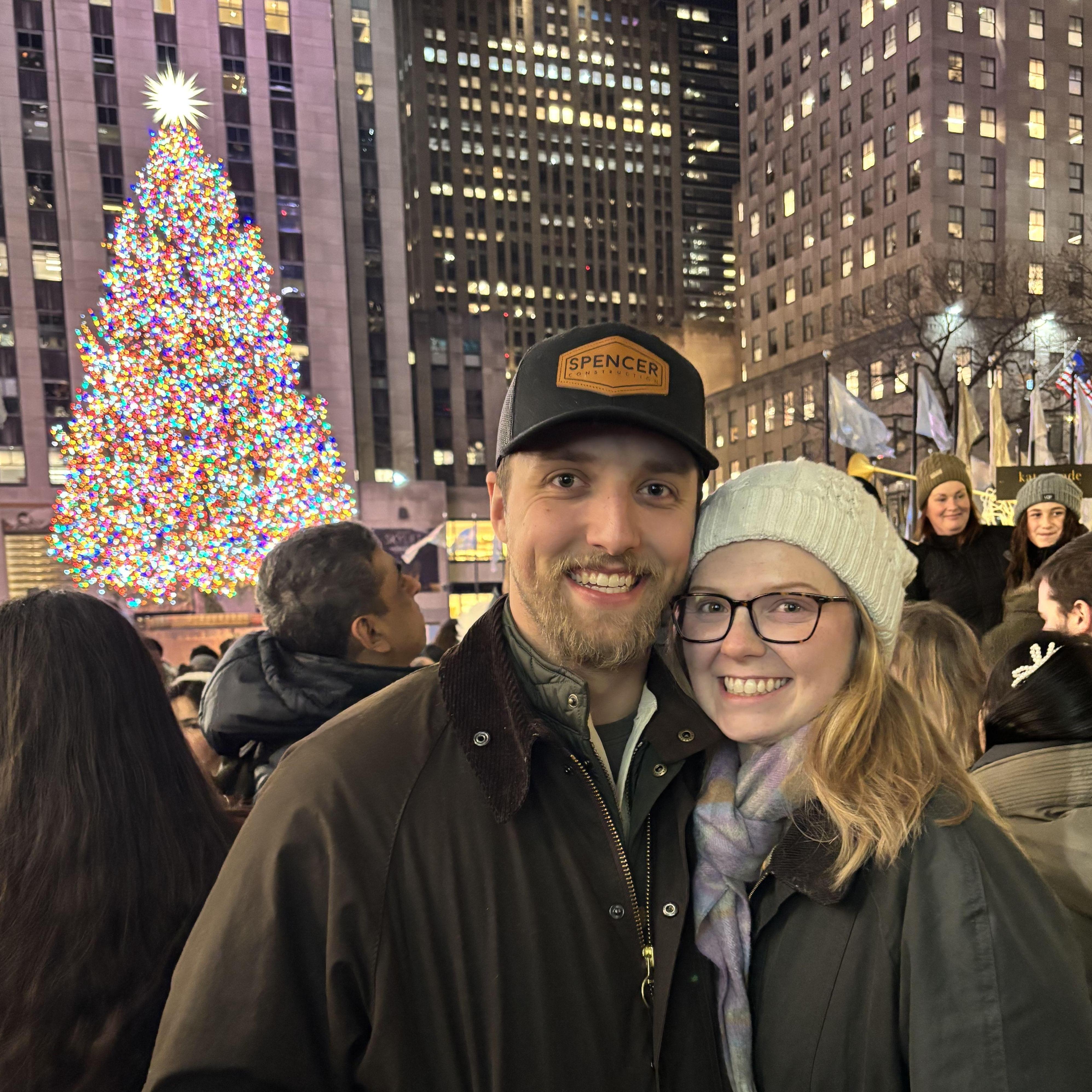 Road trip to Rockefeller Center with the Russell’s