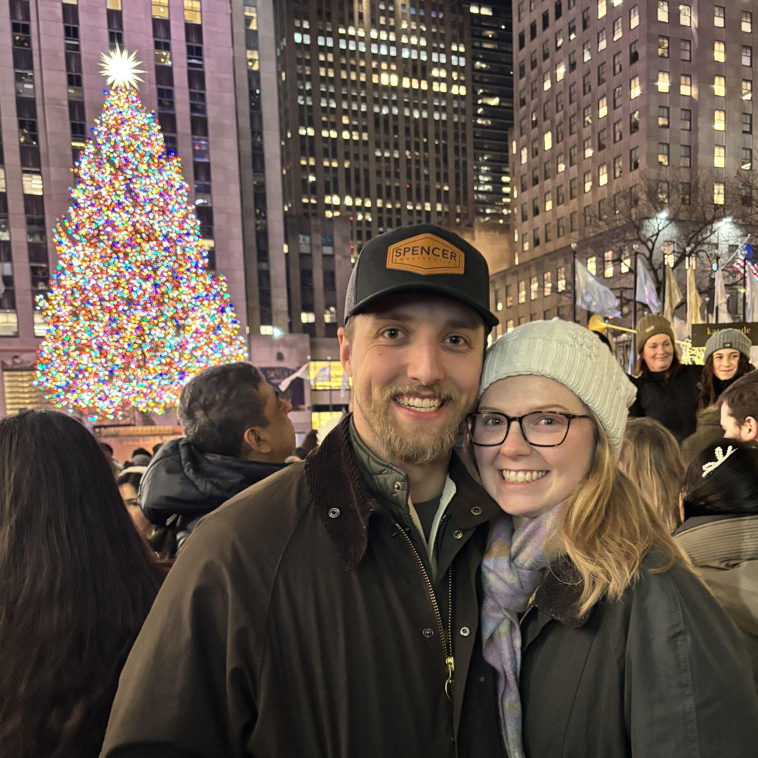 Road trip to Rockefeller Center with the Russell’s