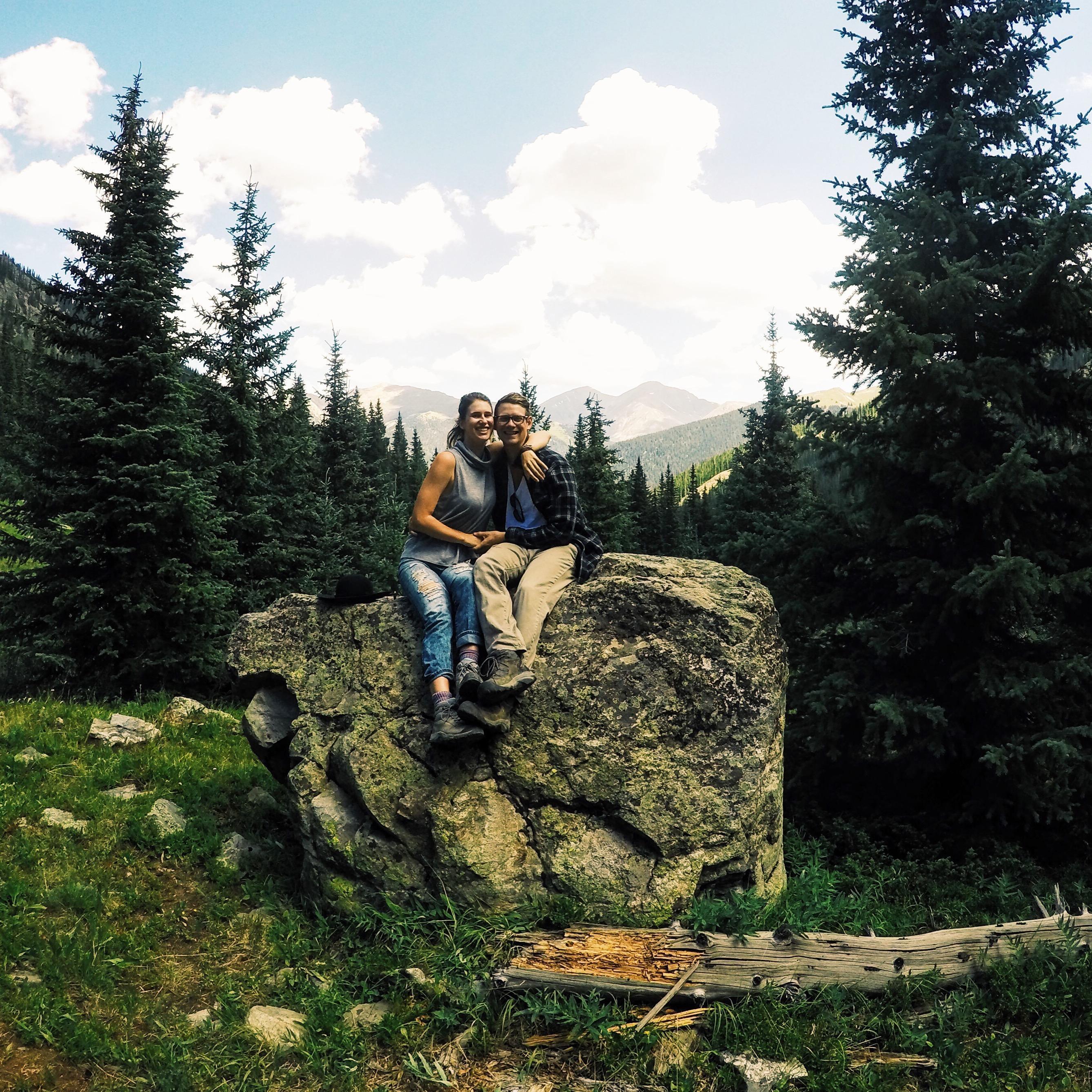 Martin Family Picture Rock - St. Johns Cabin, Colorado