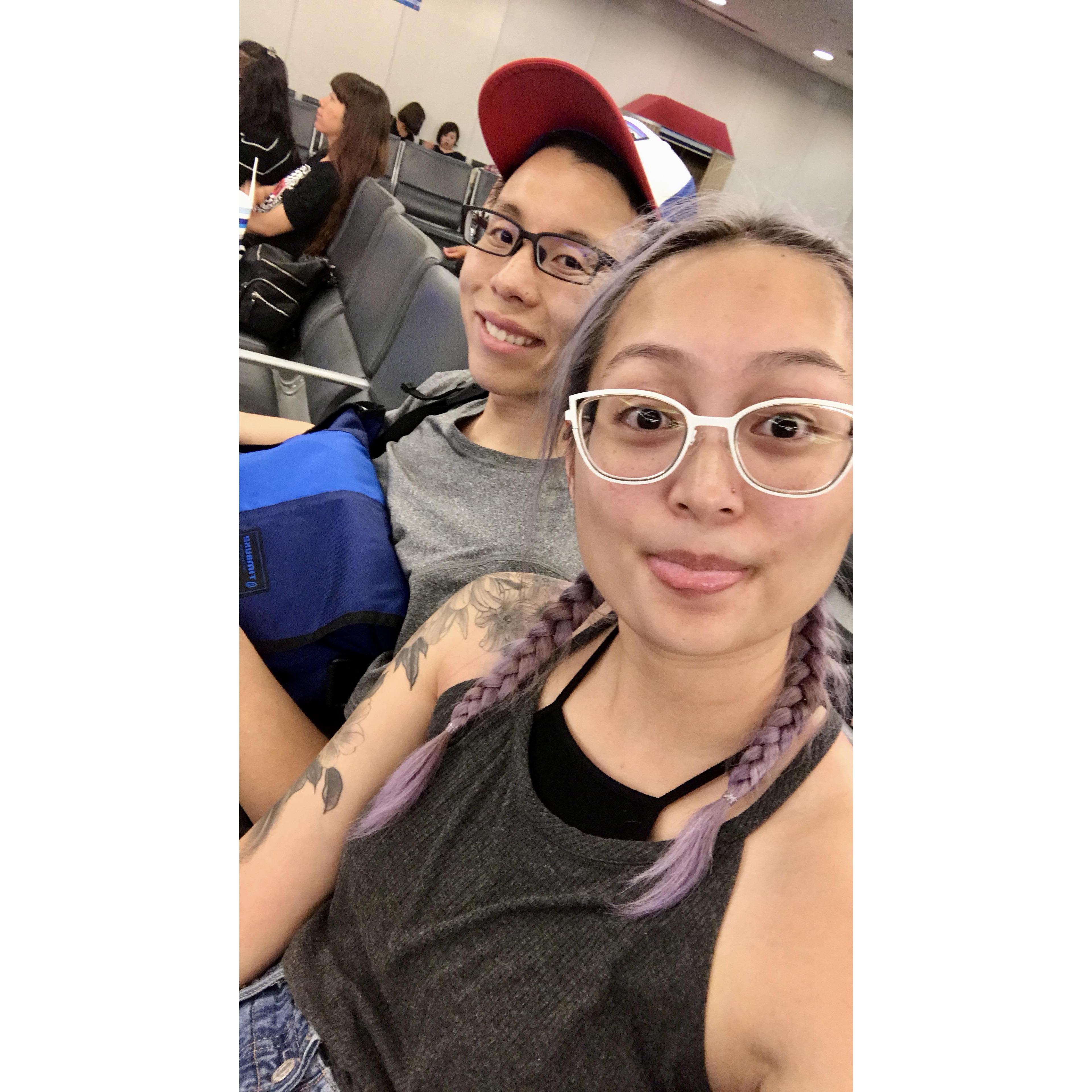 2018. lavender hair, don't care.