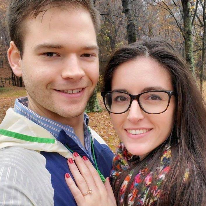 Kayla said "yes" in the same spot where we had our first date.