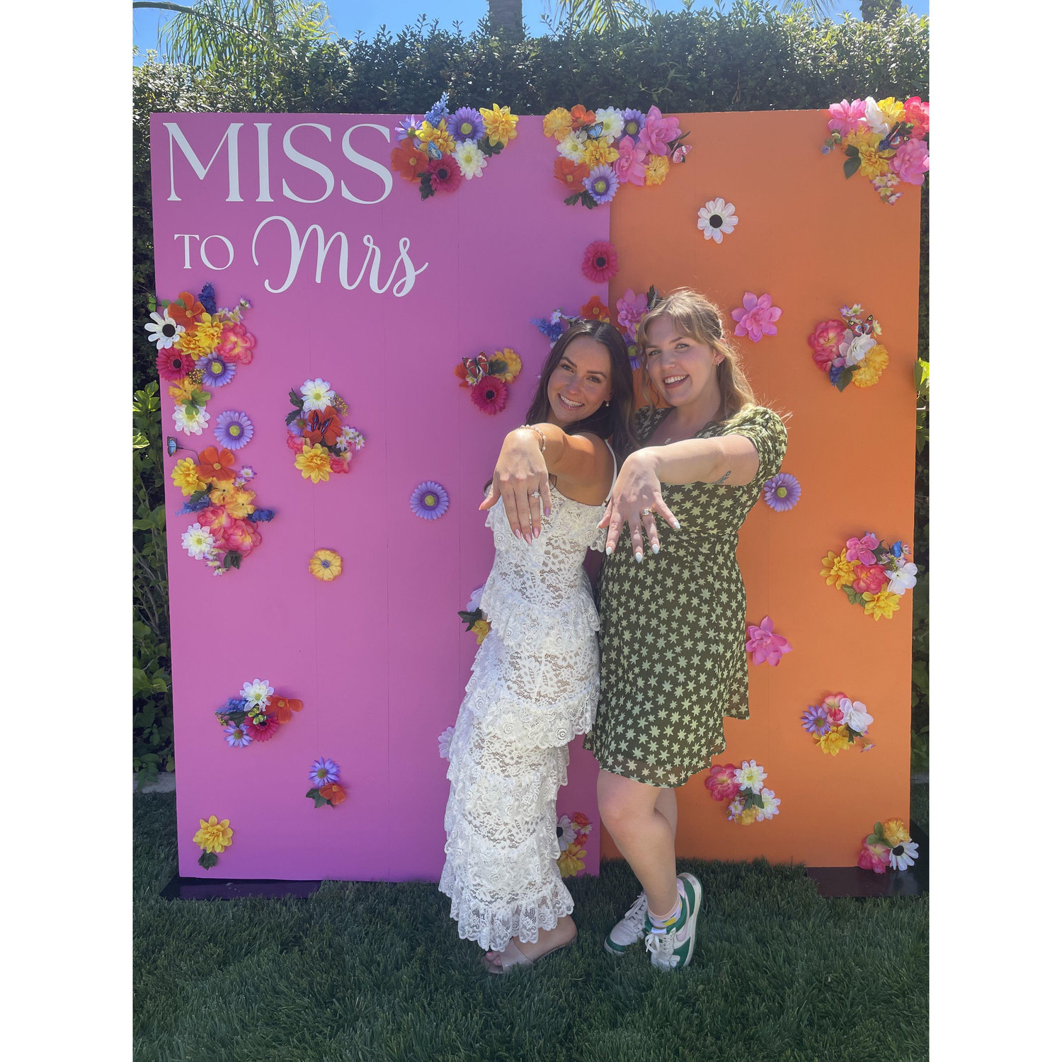 would highly recommend being engaged at the same time as your new sis!