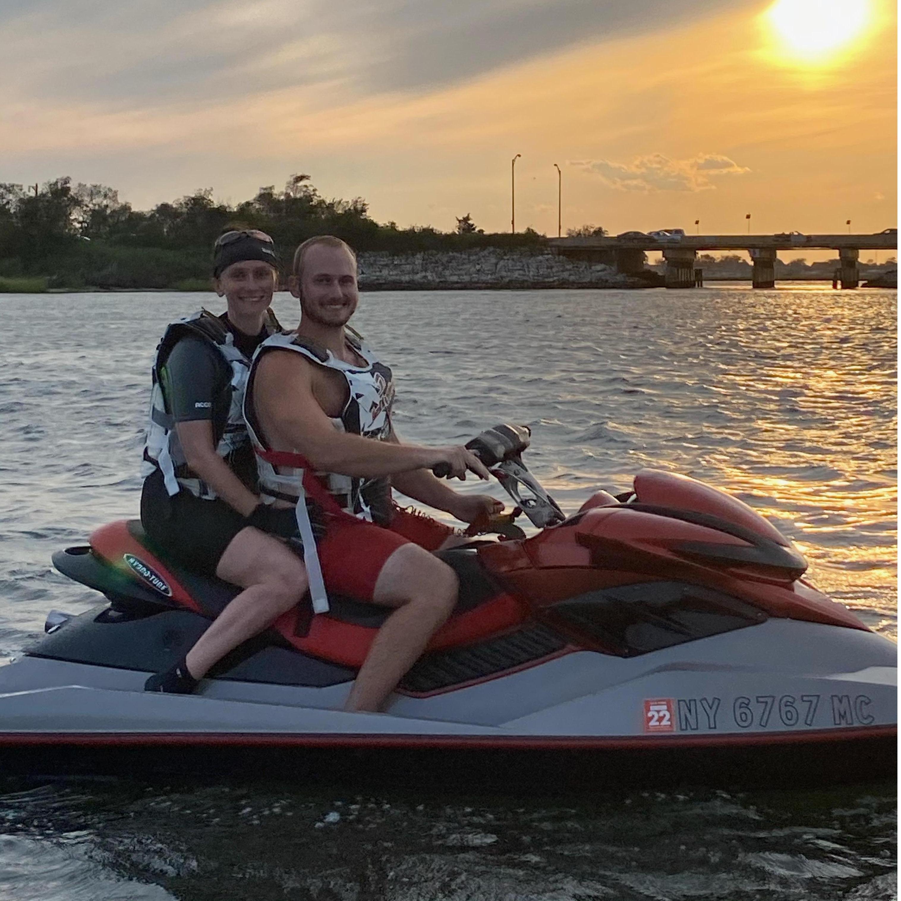 Jet Skiing! We bought our first ski in 2019