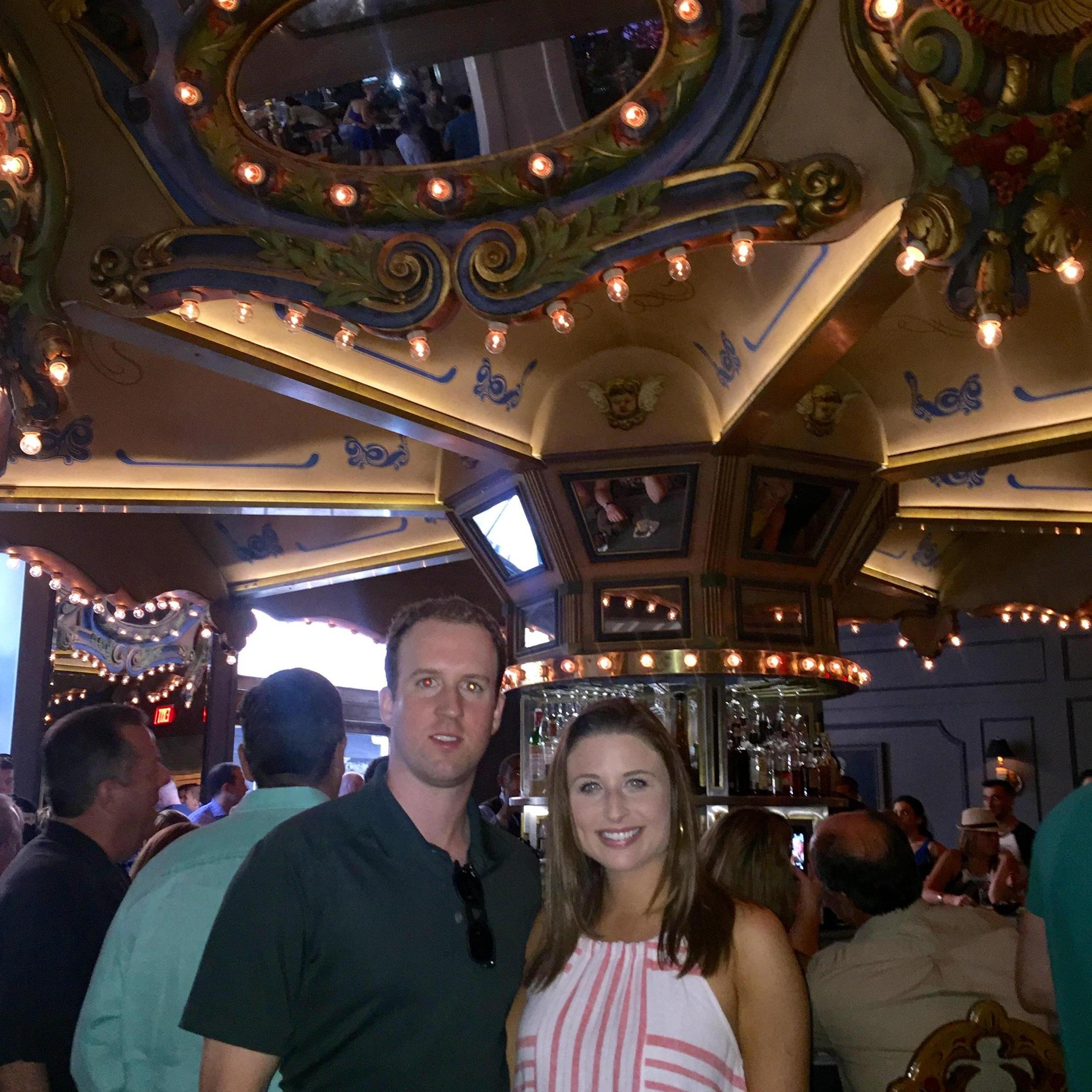 At the Carousel Bar at Hotel Monteleone in New Orleans!