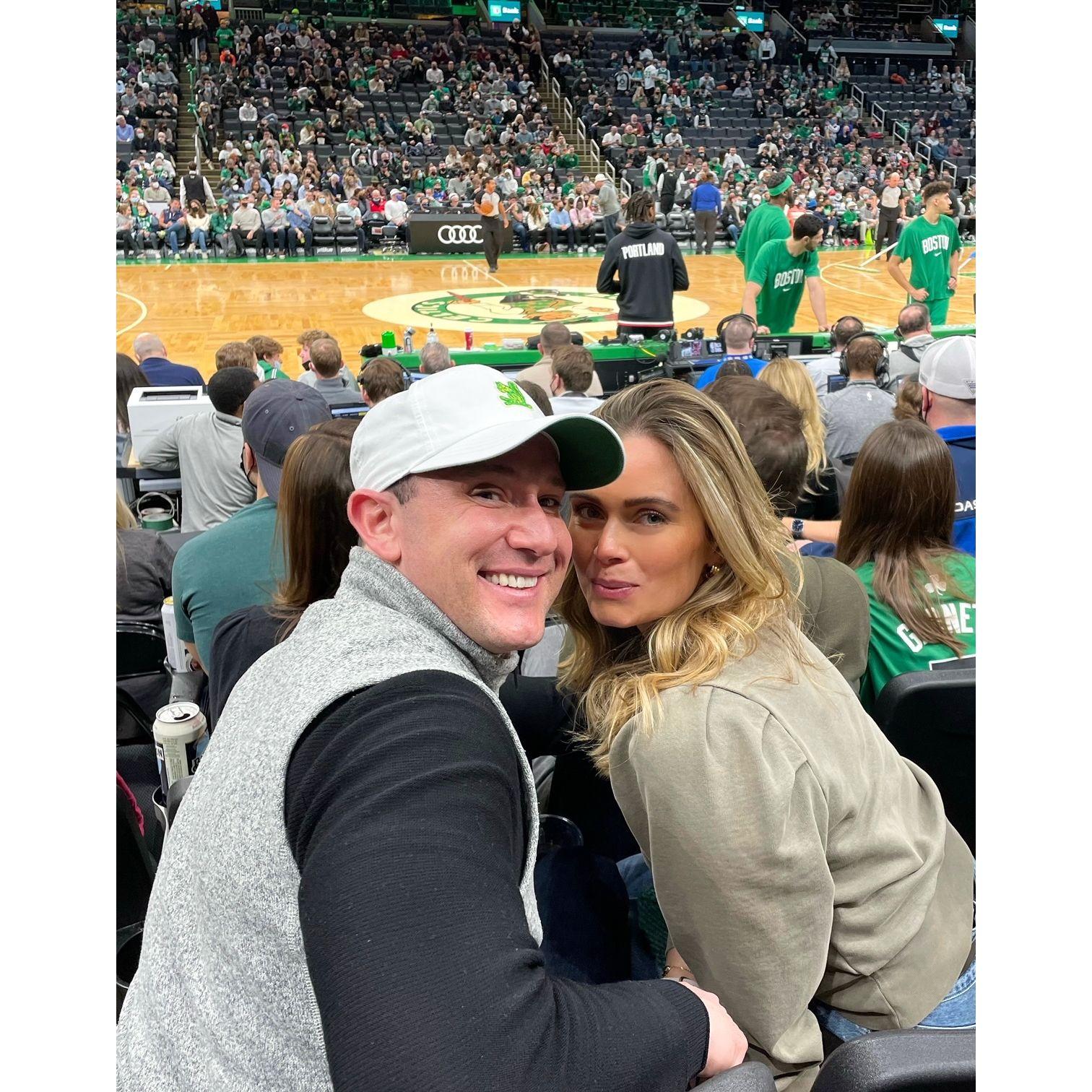 First Celtics game!
