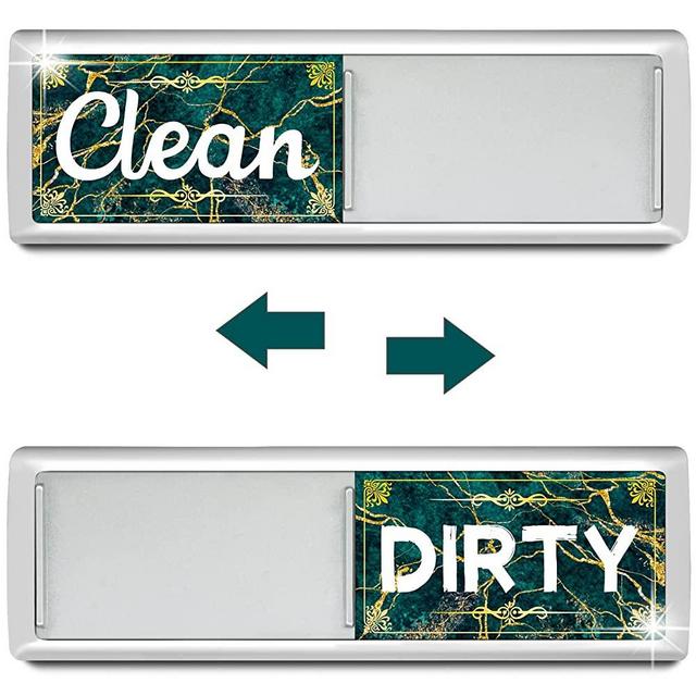 Dirty Clean Dishwasher Magnet,Dishwasher Magnet Clean Dirty Sign Magnet for  Dishwasher Dish Bin That Says Clean or Dirty Dish Washer Refrigerator for