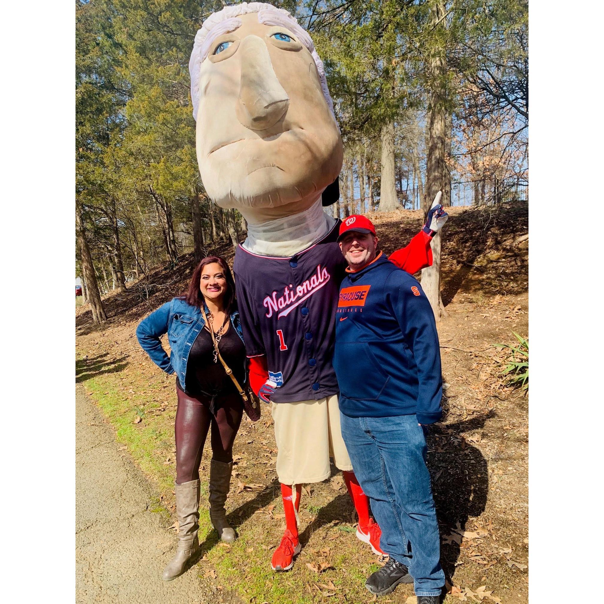 Go Nats!  Mt Vernon during Washington's Birthday.