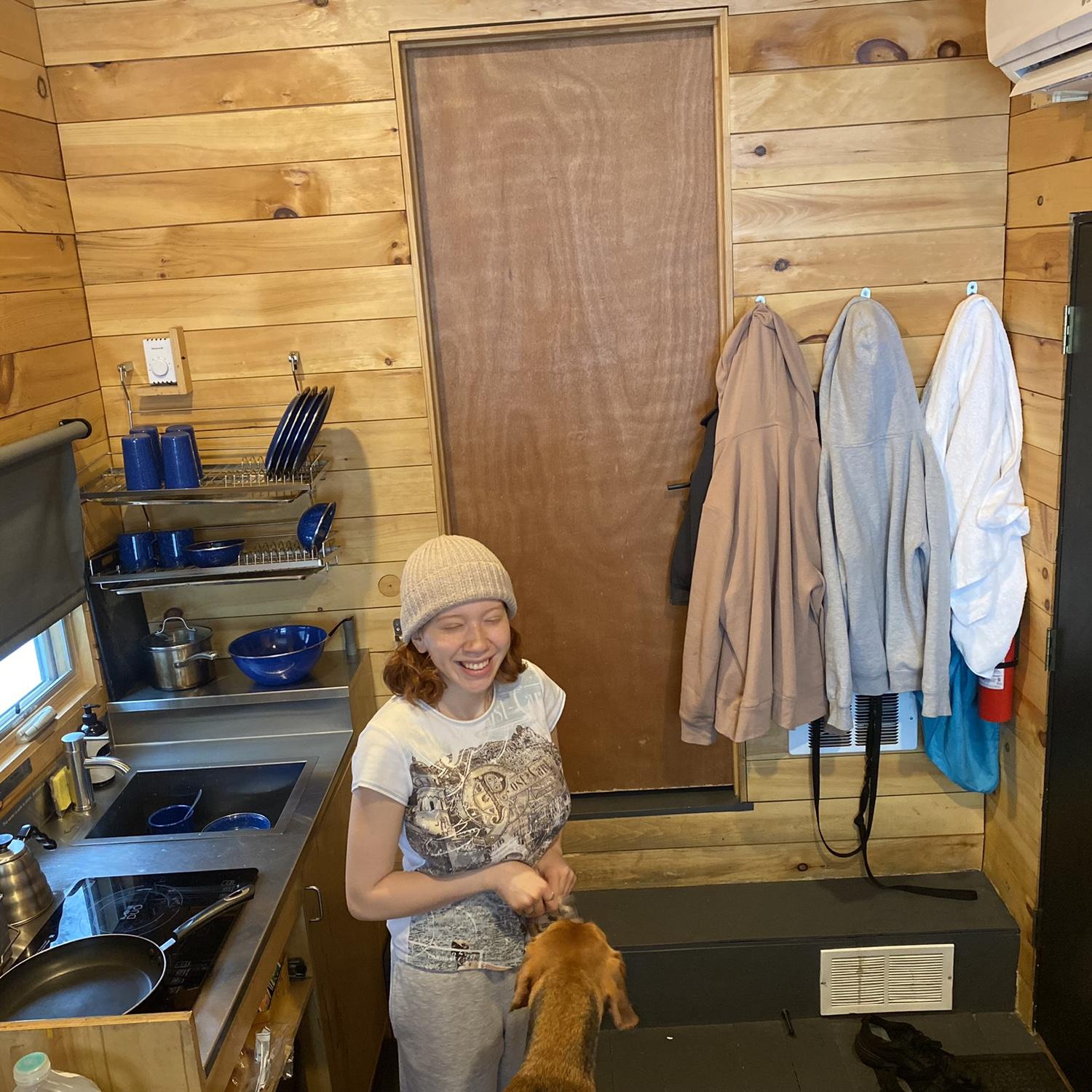 April use to work cleaning cabins. We got to stay there a couple times.