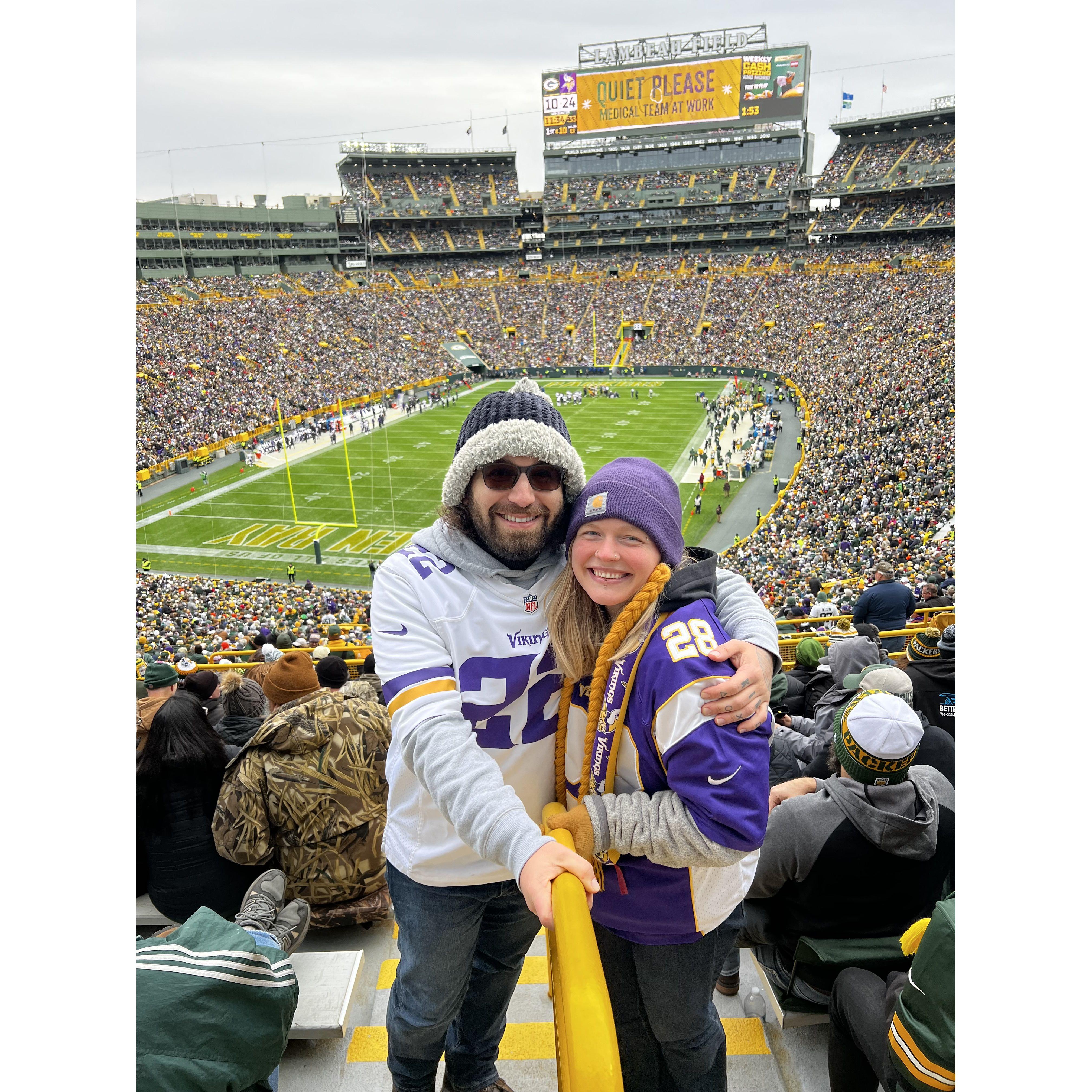 Lambeau Field.... SKOL  - October '23