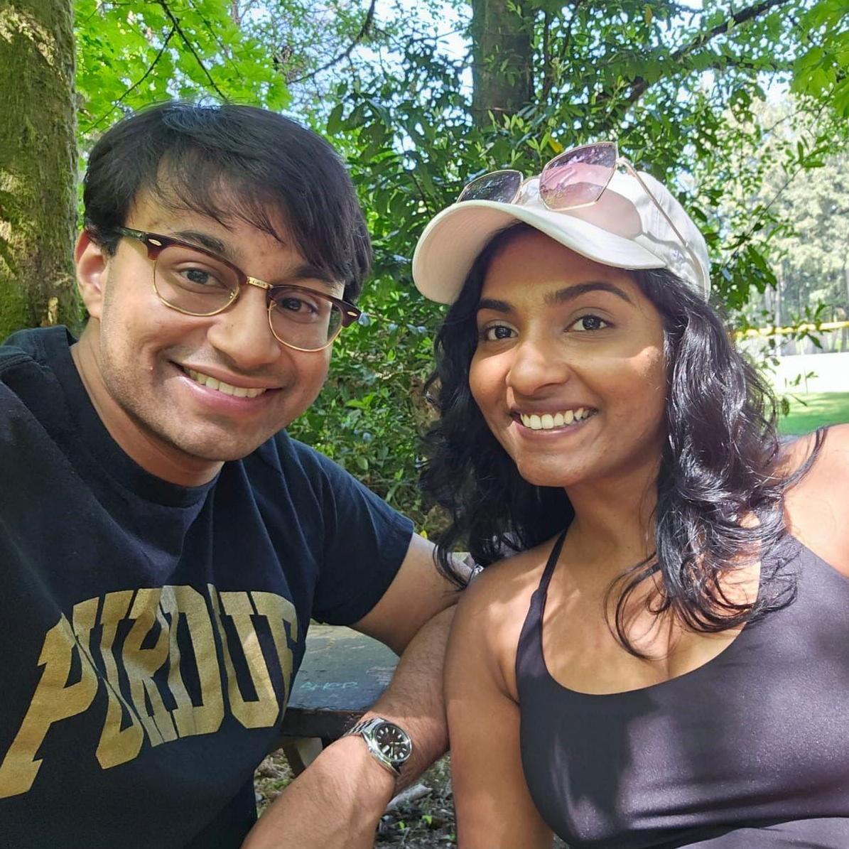 Adithya's first time visiting Seattle!