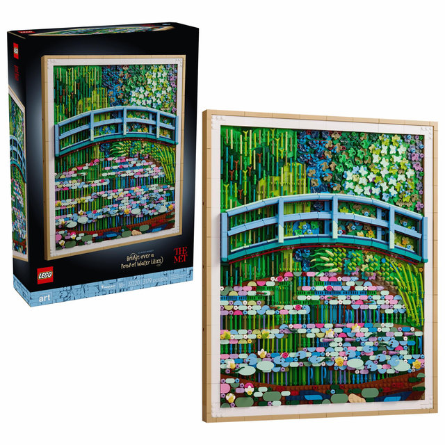 Claude Monet – Bridge over a Pond of Water Lilies