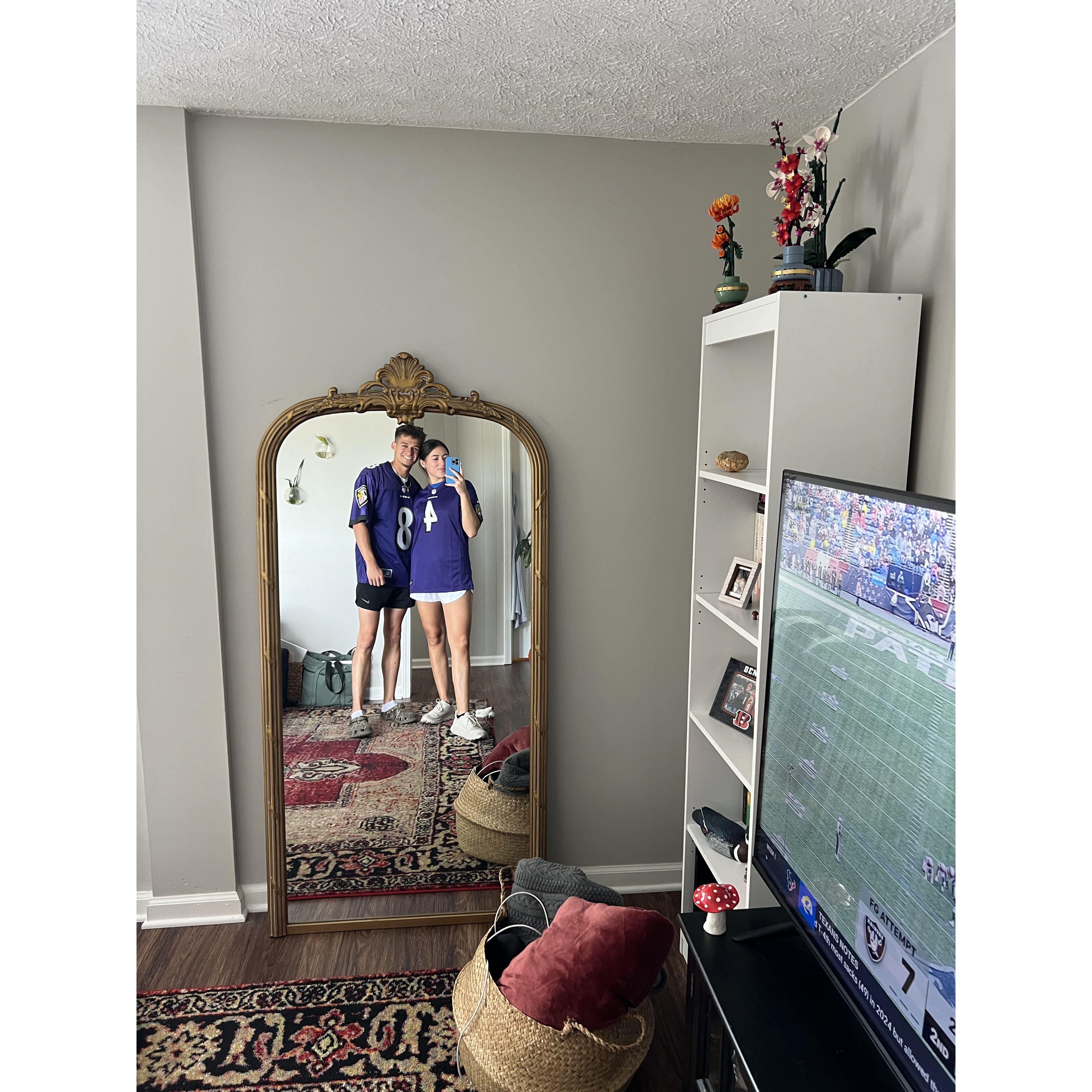 Soon we will be cheering on the Ravens in our own place!!