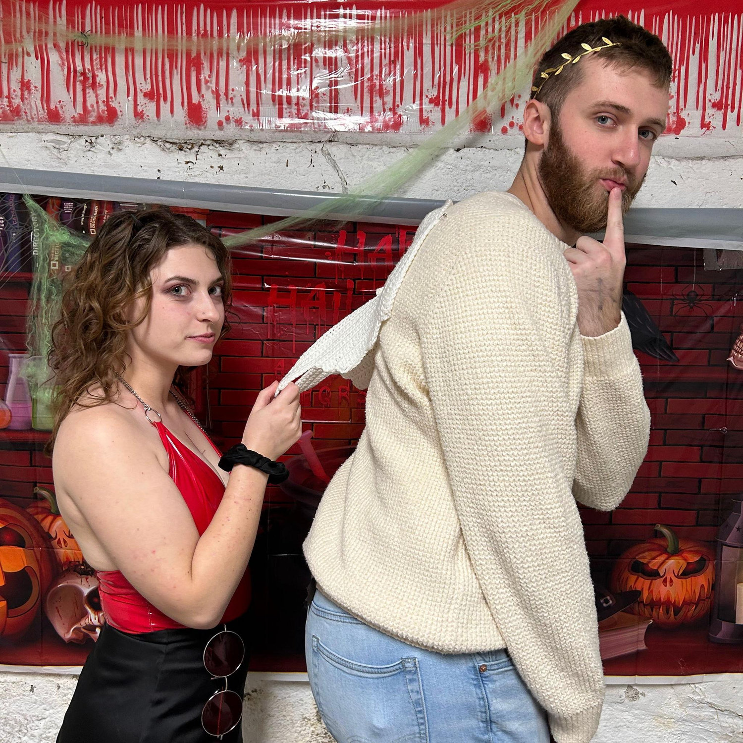 Halloween 2023 - Angel and devil :)