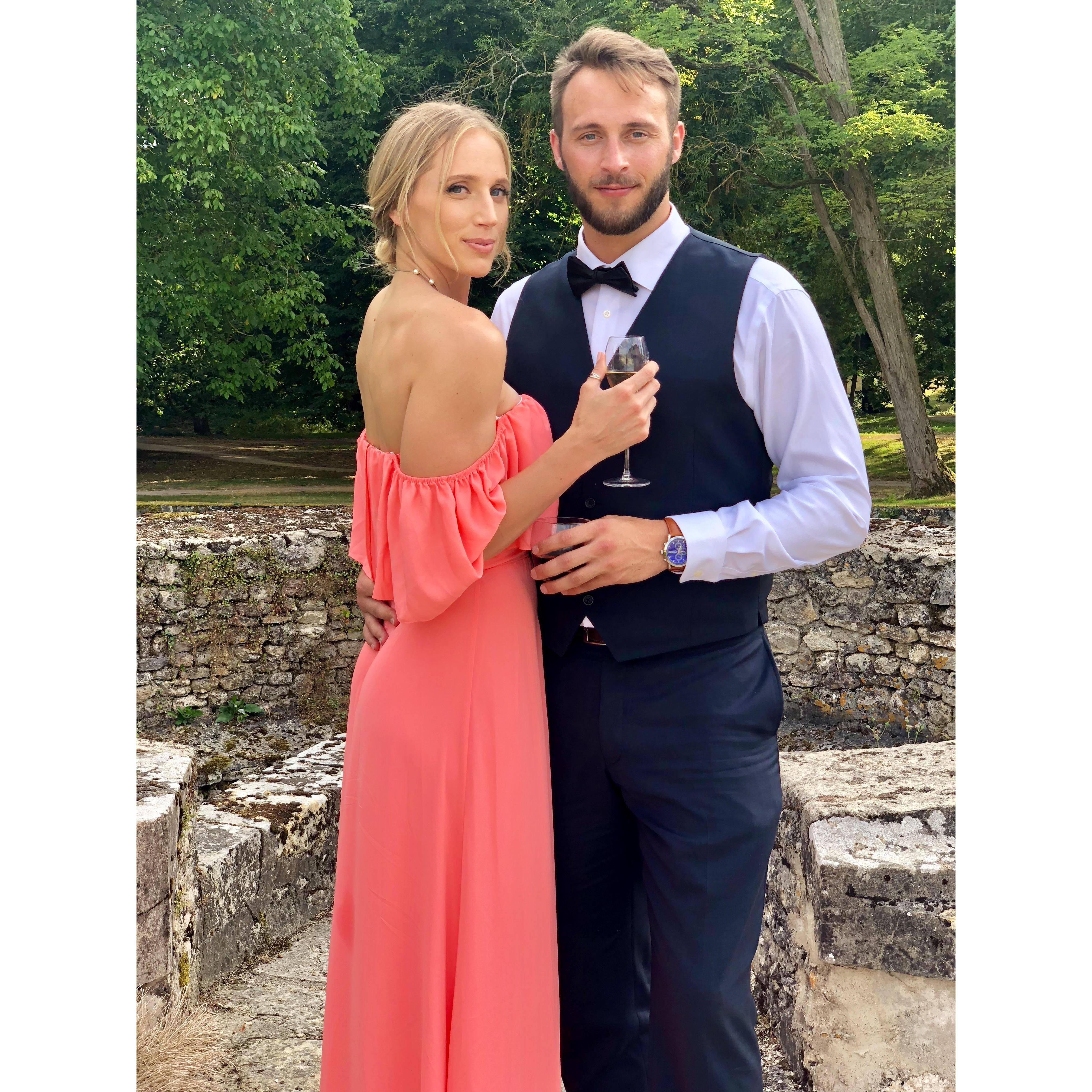 The Goldwire wedding in France.