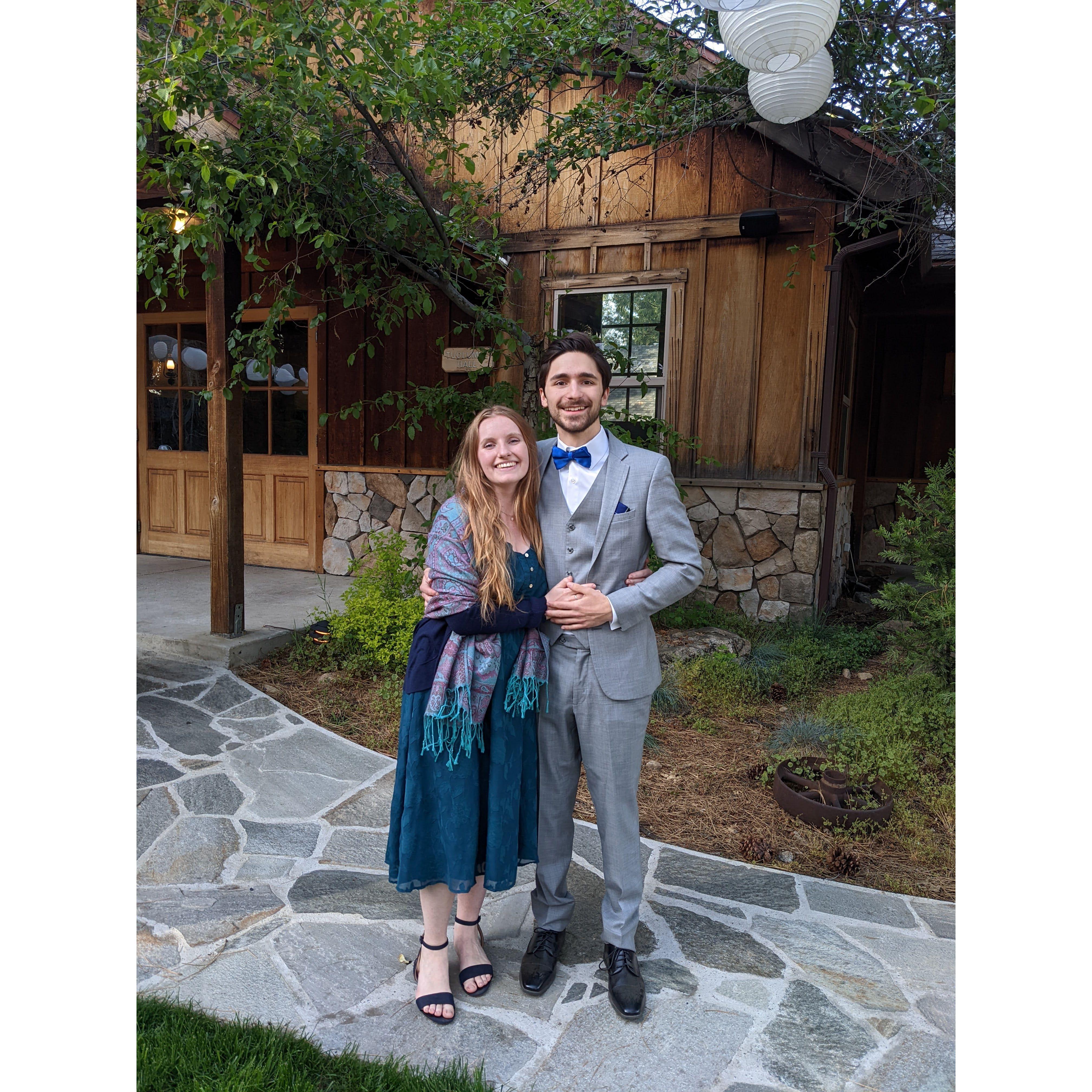 Groomsman Joe's April Wedding in Yosemite, CA
