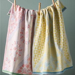 Micaela Jacquard Dish Towels, Set of 2