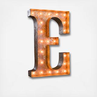 Letter Marquee Light