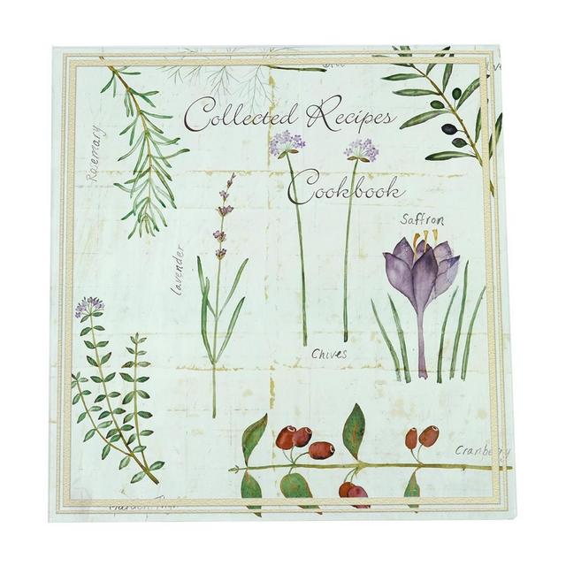 Kitchen Recipe Cookbook Binder (Botanical Treasures)