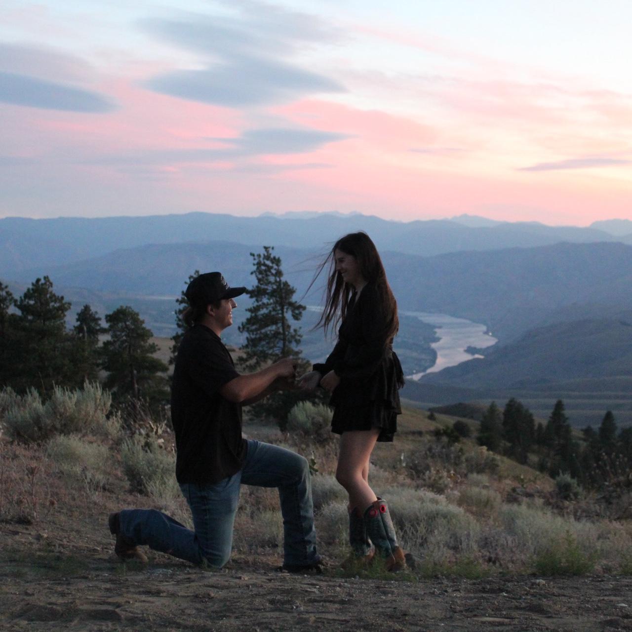 to connor proposing…