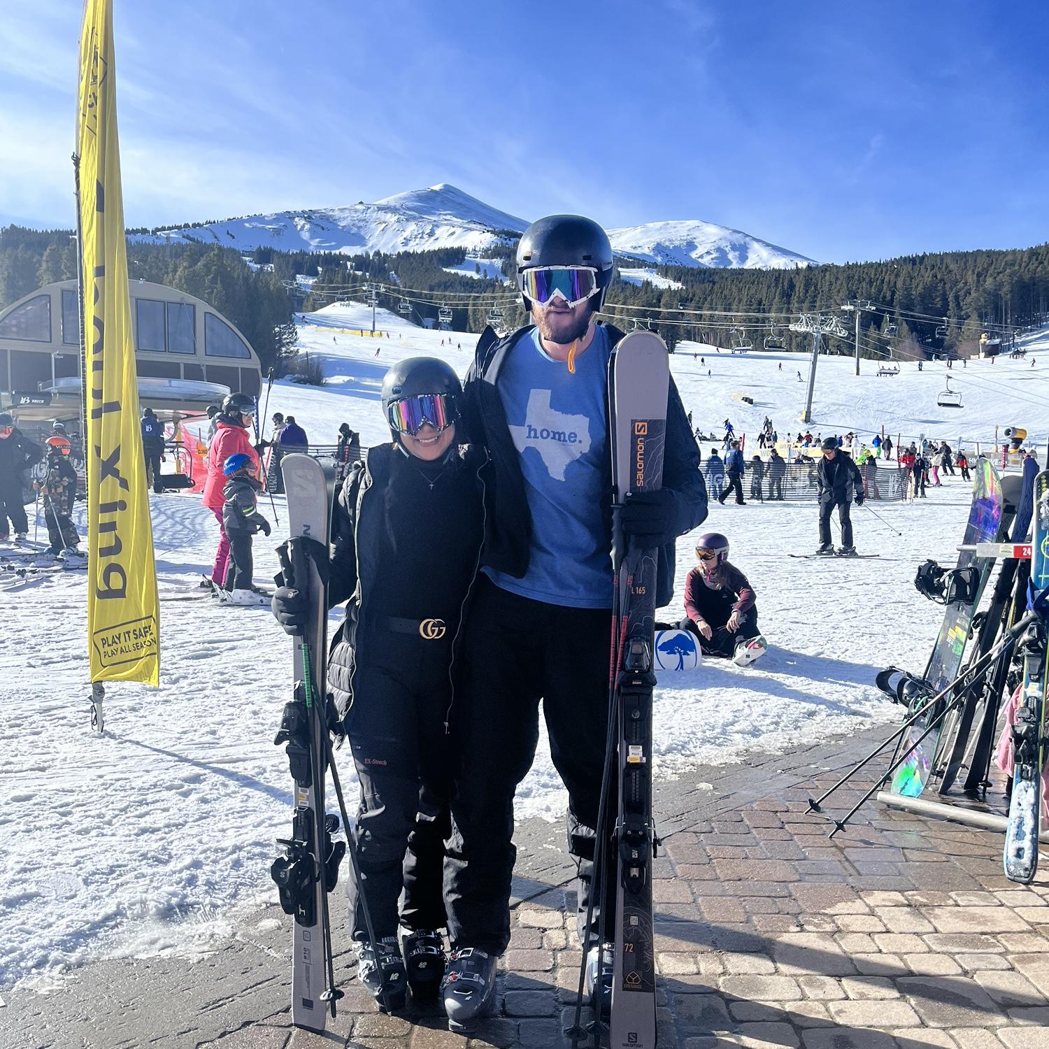 Our first ski trip that we will never forget...