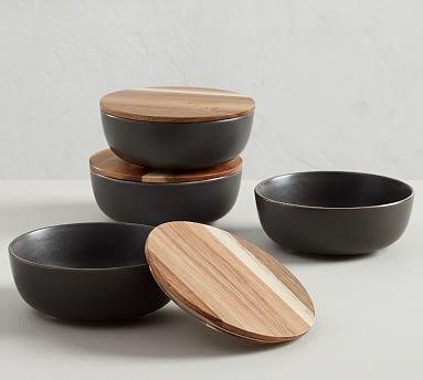 Mason Wood Lids, Set of 4 - Large
