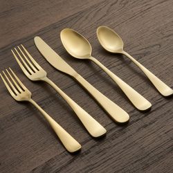 Cambridge Silversmiths, Beacon 20-Piece Flatware Set, Service for