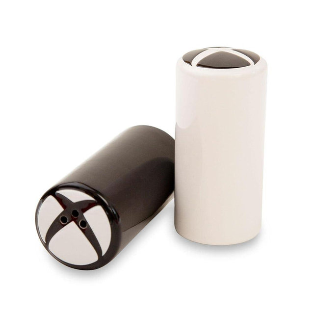 Xbox Logo Ceramic Salt and Pepper Shakers, Set of 2 | Spice Dispenser Storage Canisters