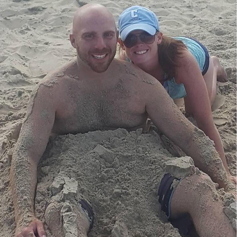 Summer 2017: Virginia Beach sand monster.