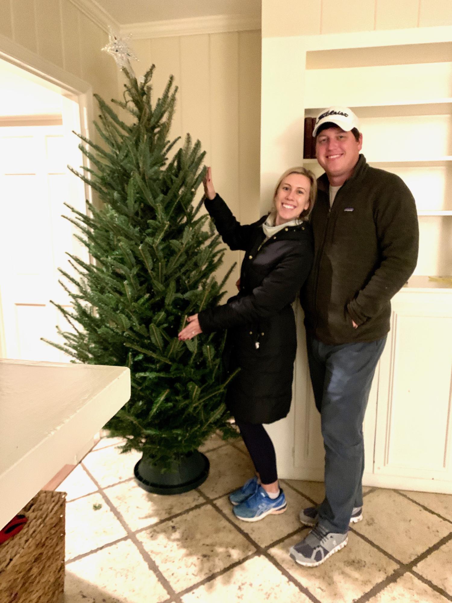 First Christmas tree together was a stunner.