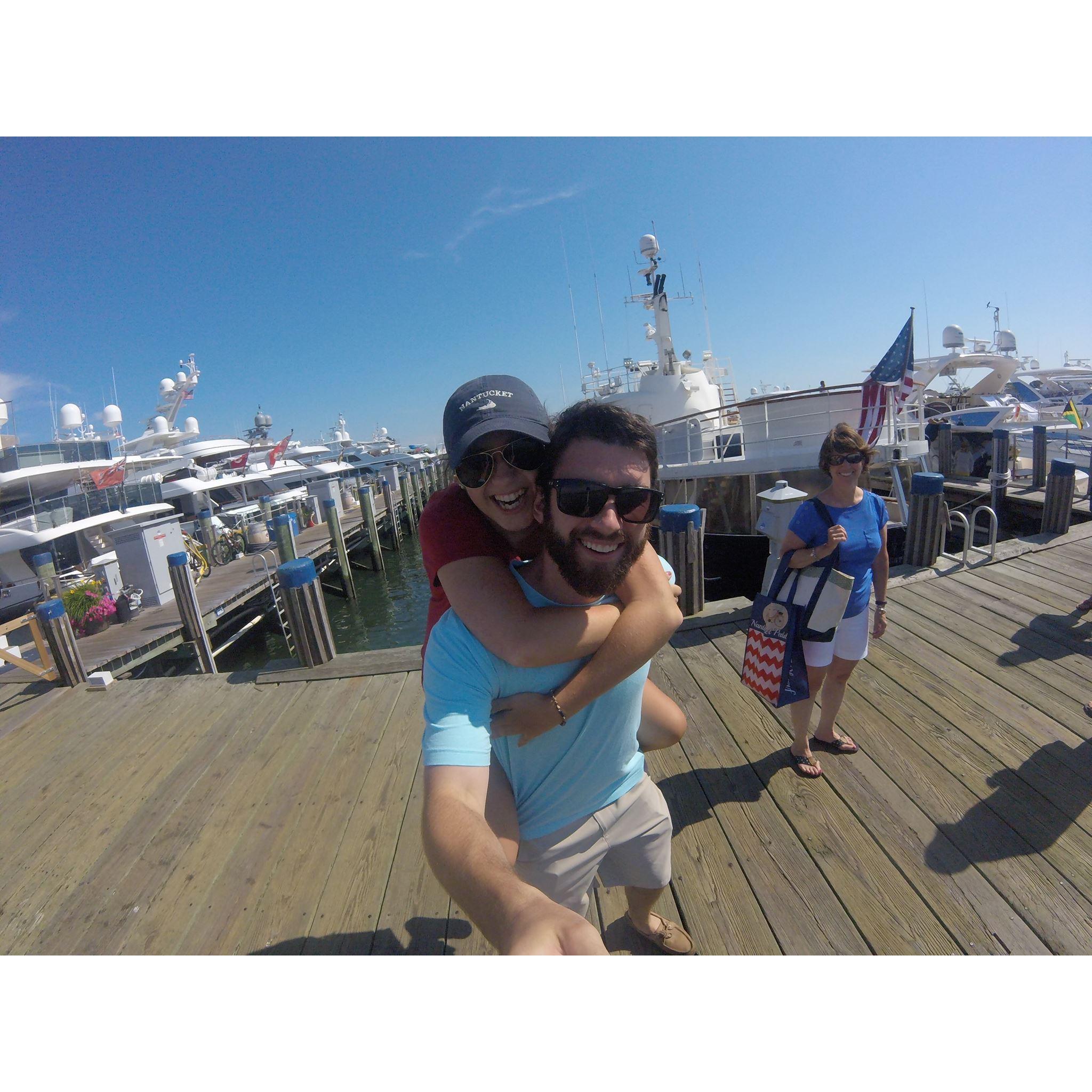 Onr of the many Cape Cod trips