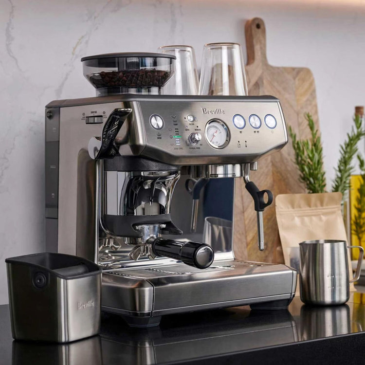 Breville, Barista Express Impress Espresso Machine | Zola