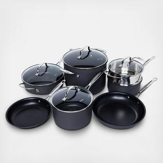 Chef's Classic 11-Piece Hard Anodized Cookware Set