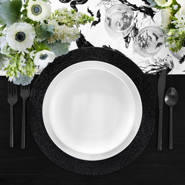 Open Kitchen by Williams Sonoma Matte Coupe Salad Plates, Set of 8, White