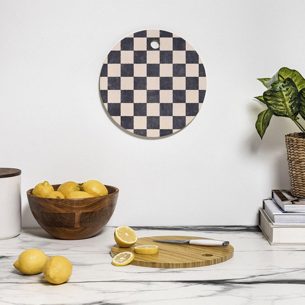 Deny Designs Daniel Coulmann Checker Cutting Board