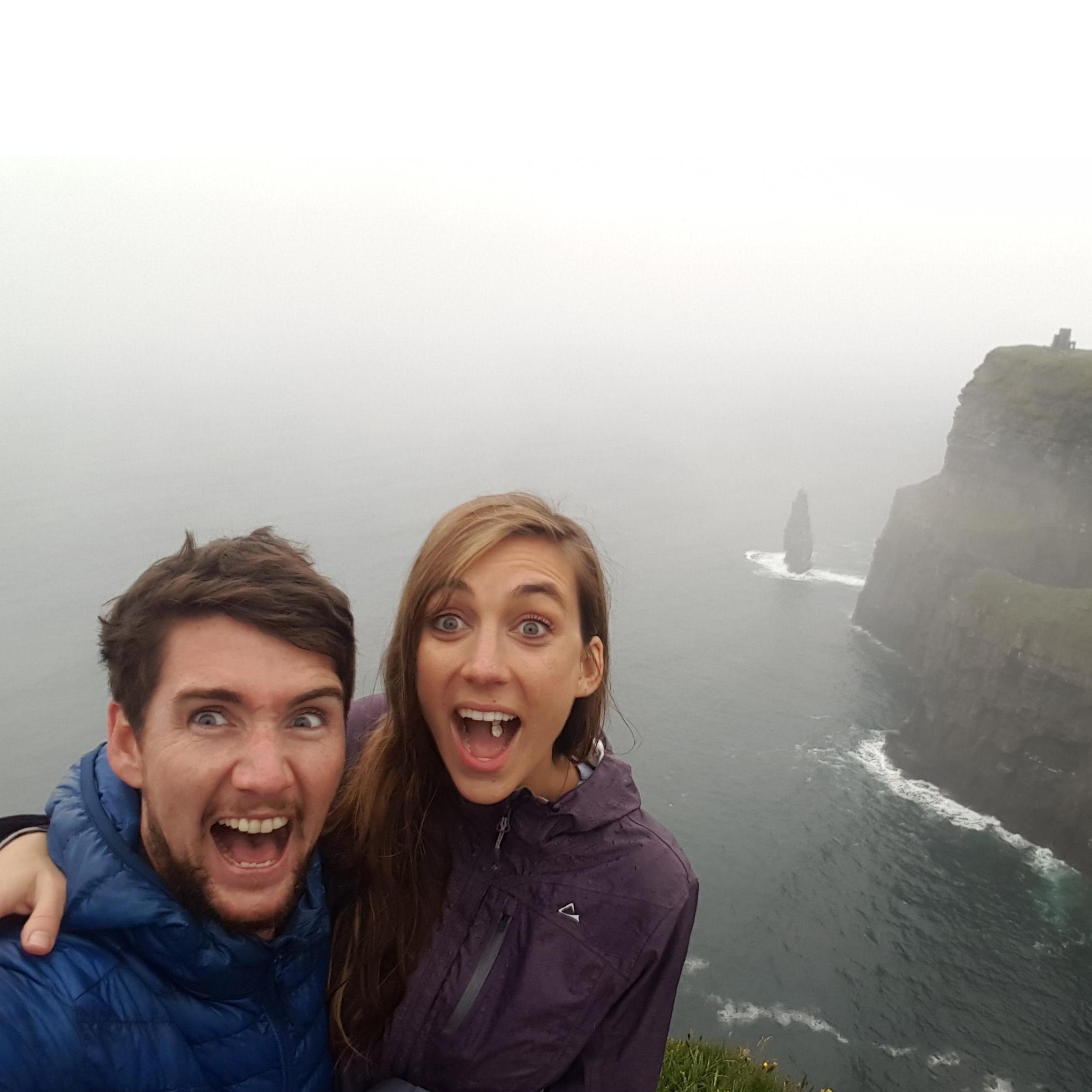 Cliff-hanging at the Cliffs of Moher