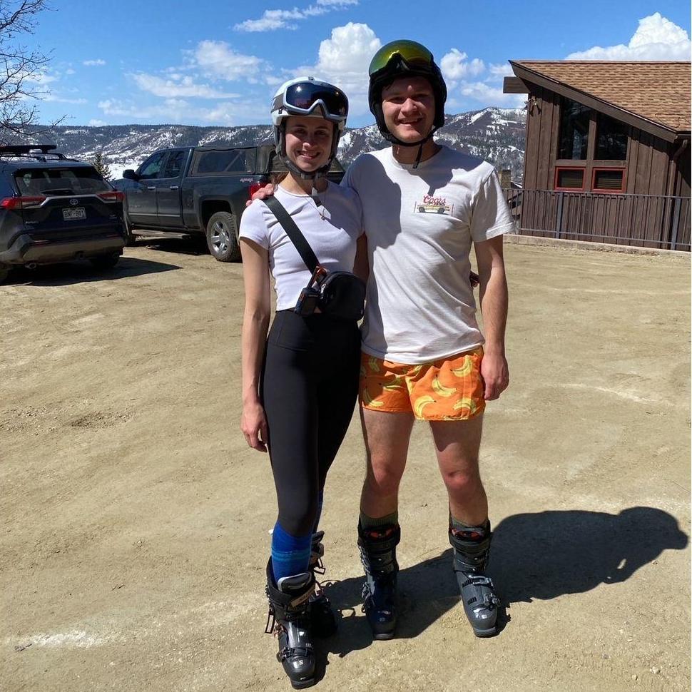 Spring skiing in Steamboat