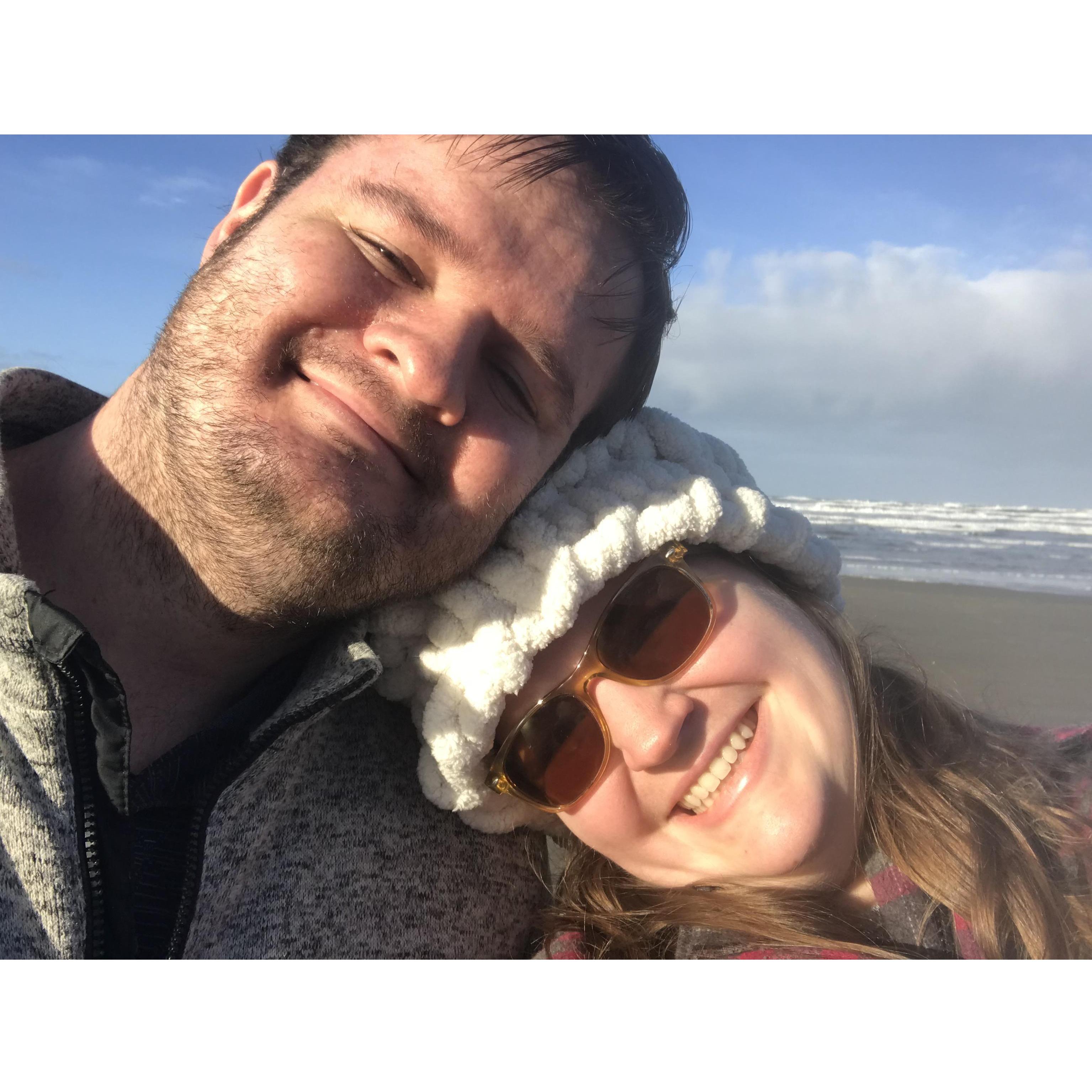 Had to visit the coast around Christmas time to uphold one of Richard's sort of traditions.