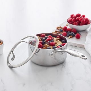 Valencia Pro Uncoated Covered Saucepan