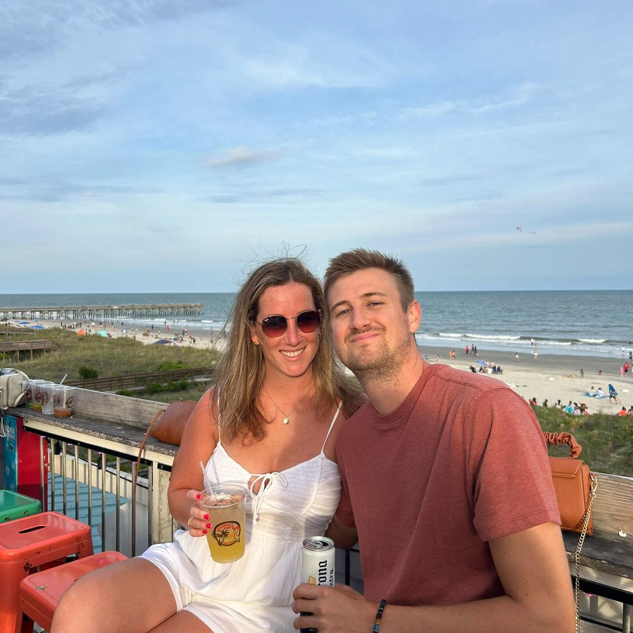 Beach bar in Charleston