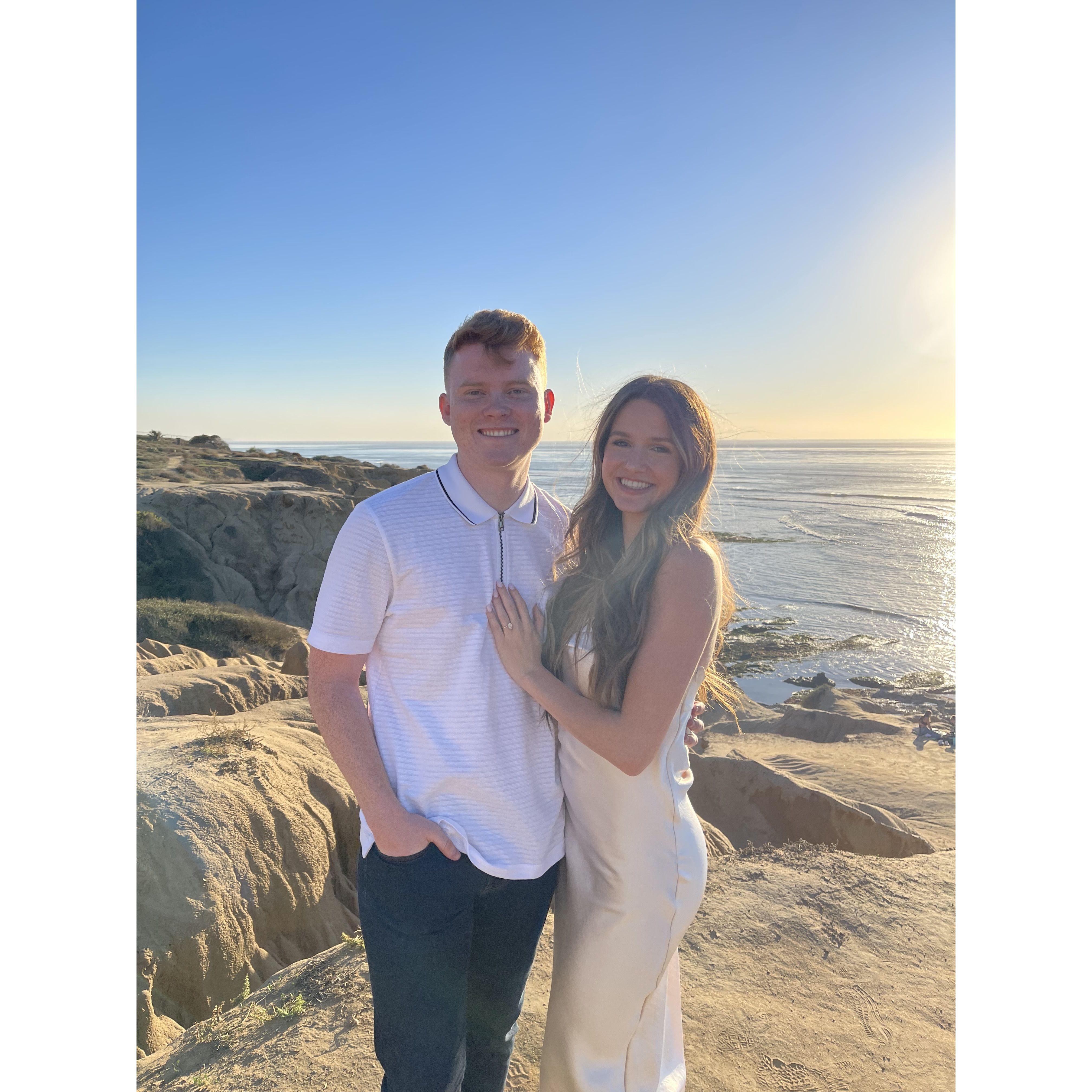 iPhone photos before our actual engagement shoot!