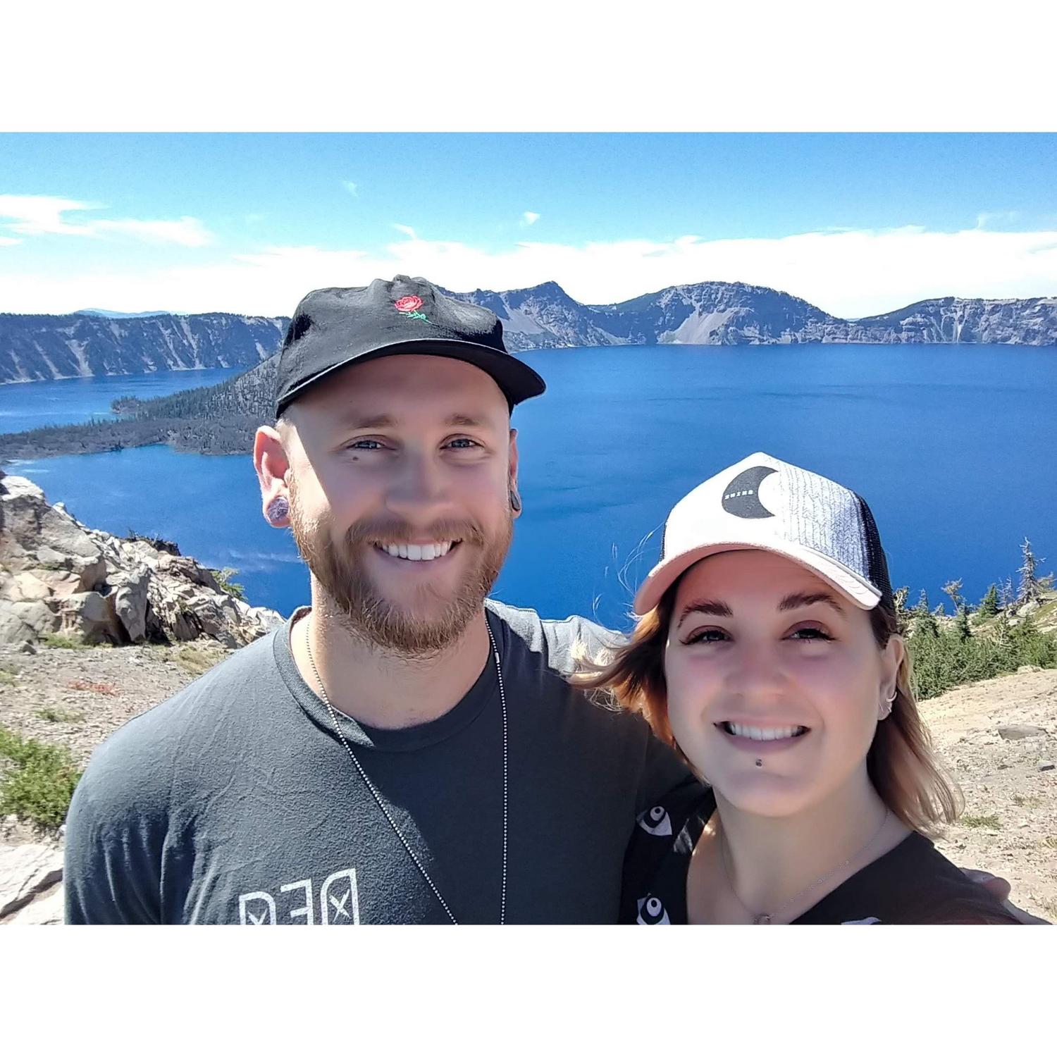 At Crater Lake!