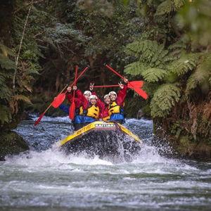 White Water Rafting Adventure on the Kaituna River in New Zealand
