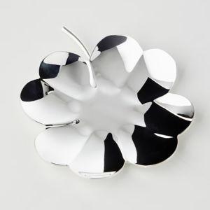 Christofle Silver-Plated Lucky 4-Leaf Clover Bowl