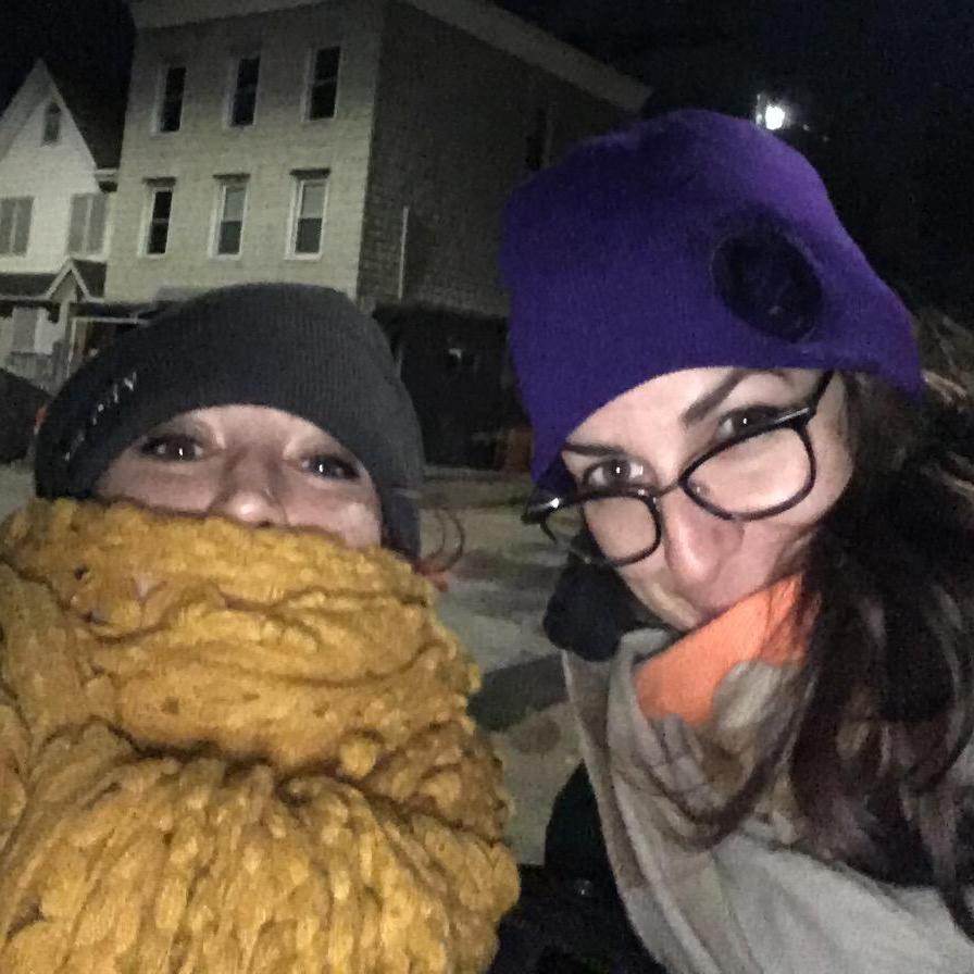 Cat and Lesley - Brooklyn NY Winter 2017