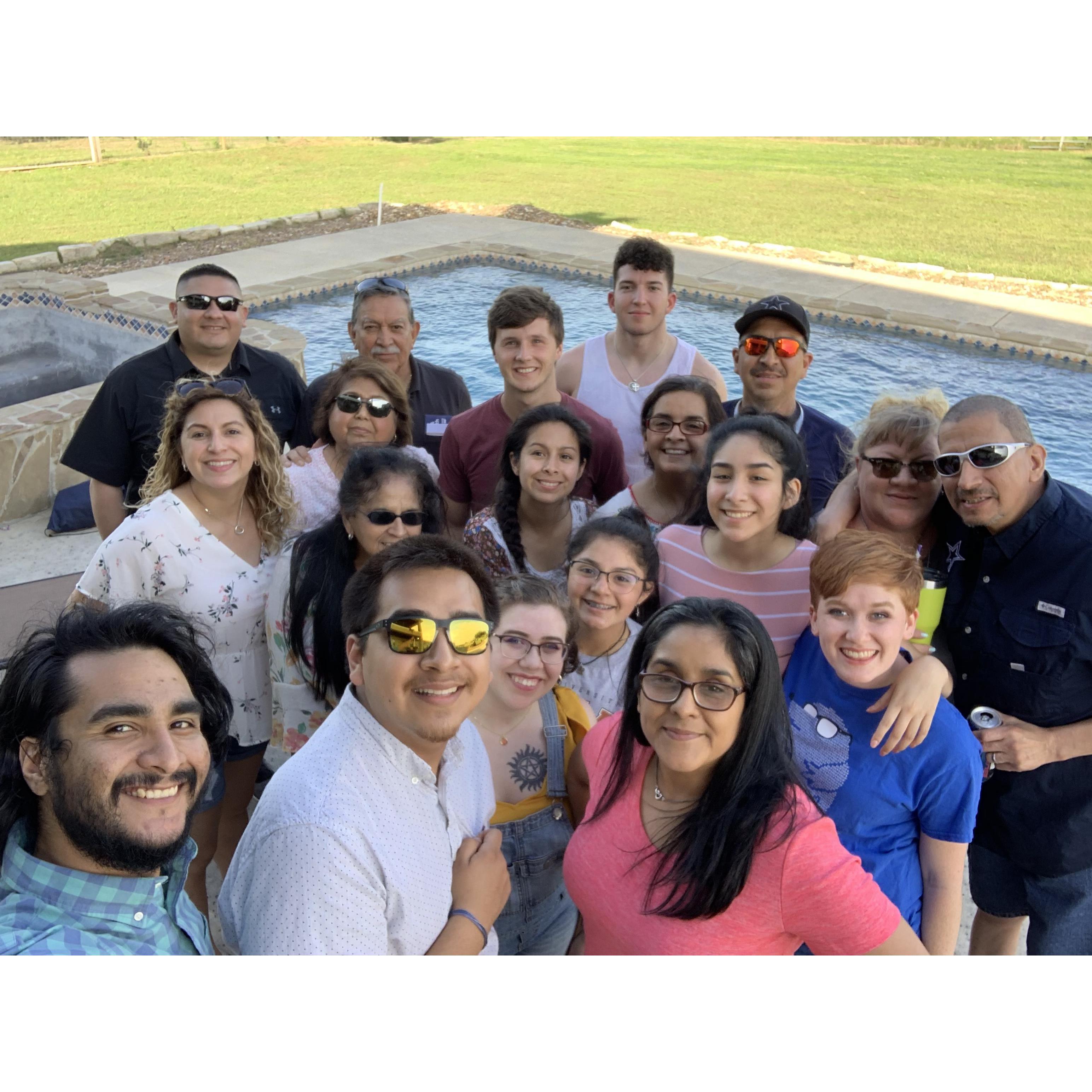 Happy Easter from the newly engaged and the fam!