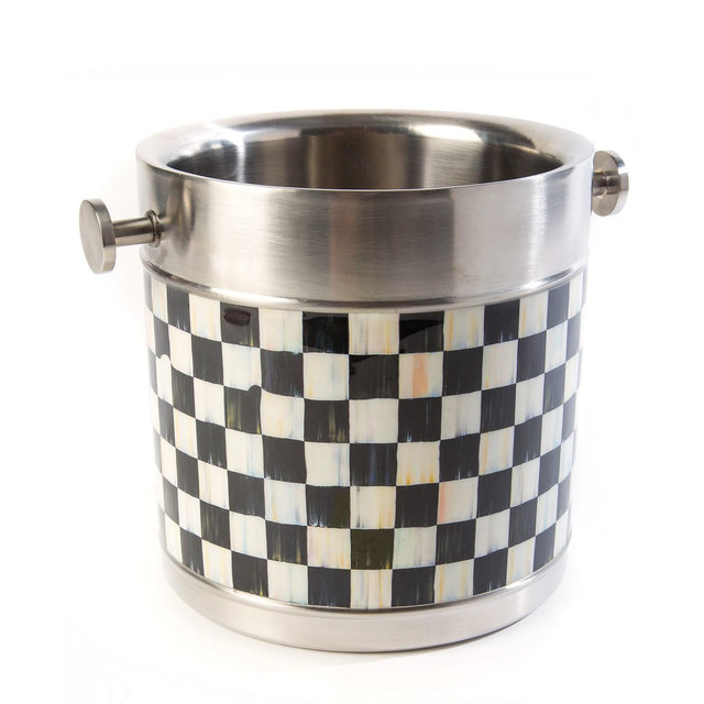 Mackenzie-Childs Courtly Check 3260 Ice Bucket