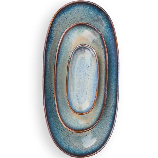 Serving Platter Trio