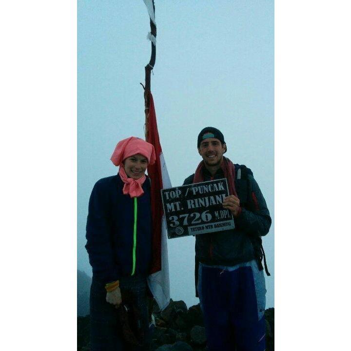 First volcano summit | Mt Rinjani, Indonesia